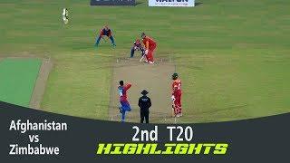 Highlights  Afghanistan vs Zimbabwe  2nd T20  Bangladesh Tri-Series 2019