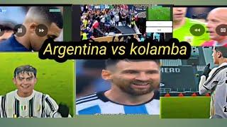 Argentina vs kolamba foosball #Argentina vs football columba copa America football live 15 July 2024