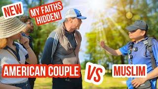 American couple ask a Muslim Mansur Vs American Couple  Speakers Corner  Hyde Park
