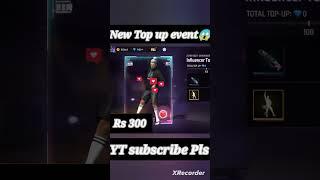 free fire new Top Up event  #short #shorts #trending now video freeindia and