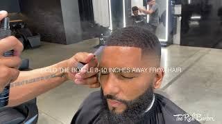 How to Use NHance Hair Fiber Hold Spray - The Rich Barber