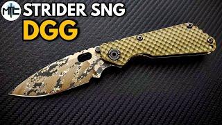 Strider SNG DGG Folding Knife - Overview