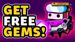 HOW TO GET OVER 2000000 FREE GEMS in Survivor.io NOT CLICKBAIT?