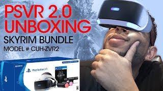 Playstation PSVR 2.0 Skyrim Bundle Unboxing - CUH-ZVR2