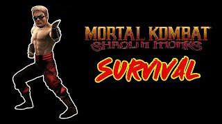 Liu Kang Impersonate Johnny Cage Survival Mode Difficulty Hard - Mortal Kombat Shaolin Monks