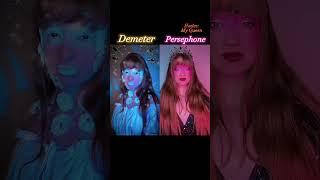 #POV after Persephone went with Hades Demeter brought an eternal blizzard #shorts #youtubeshorts