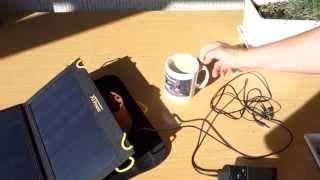 XTPower SP13 Solarpanel  Sony Walkman & Radio  Notstrom Energieversorgung