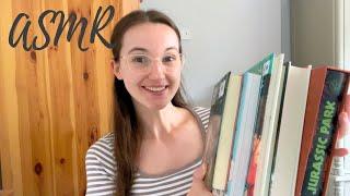 ASMR Friendly Library Assistant Roleplay  Page Turning Reading Typing & Asking You Questions