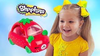 Shopkins surprises toys 8 season unboxing with Diana