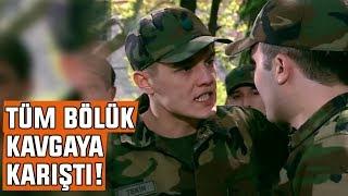 BÖLÜKTE ŞOK KAVGA Ferit ile Askerin Kavgası Tüm Bölüğe YANSIDI