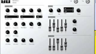 Preview Beta Genome Midi Sequencer V2 - Radiant Synth + Reverb and Chorus Modules