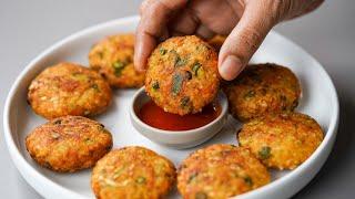 Dont Waste Leftover Rice Better You Can Make This Snacks Recipe For Evening  Rice Veg Snacks