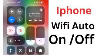 fix iphone  automatically  turnn on wifi  iphone wifi auto on @SLdamiya