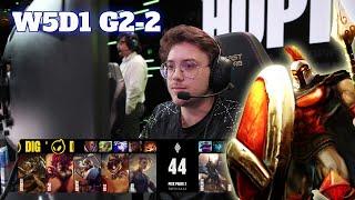 SR vs DIG - Game 2  Week 5 Day 1 S14 LCS Summer 2024  Shopify Rebellion vs Dignitas G2 W5D1 Full