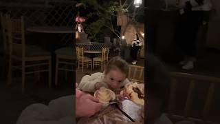 Trying Dole Whip at Disneyland