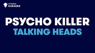 Psycho Killer - Talking Heads  KARAOKE WITH LYRICS