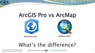 Comparing ArcGIS Pro 2 6 and ArcMap 10 8 1