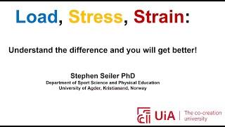 Load Stress Strain  Understanding the difference can make you fitter and faster