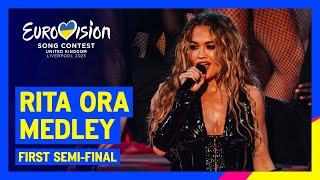 Rita Ora medley  Eurovision 2023  #UnitedByMusic 