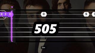 505 - Arctic Monkeys Easy Guitar Tabs & chords Tutorial