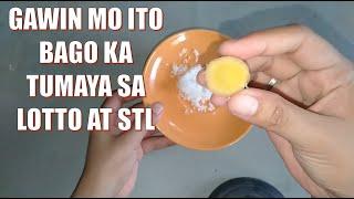 GAWIN MO ITO BAGO KA TUMAYA SA LOTTO AT STL  PAMPASWERTE SA SUGAL #pampaswertetips