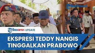 Detik-detik Mayor Teddy TINGGALKAN Prabowo karena Naik Jabatan Berkaca-kaca Tenteng Tas Besar