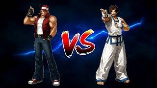 Terry Bogard vs Kim Kaphwan Level 5-Hardest AI THE KING OF FIGHTER XIII