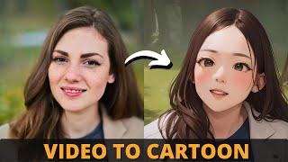 Turn Any Video Into Animation  Cartoon  Free Ai Video Generator