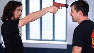 How to Defend against a Gun to the Face  Krav Maga Defense