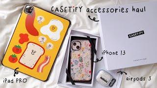 casetify case haul  cute + aesthetic iPad Pro & iPhone 13 cases  back to school tech accessories 