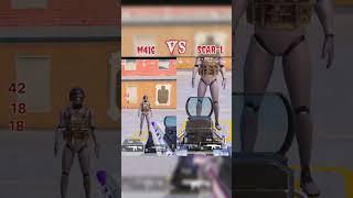 M416 VS SCAR-L #shorts #pubgmobile #bgmi #pubgshorts