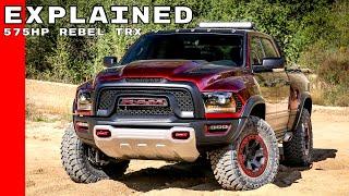 Dodge Ram Rebel TRX Concept Truck Explained