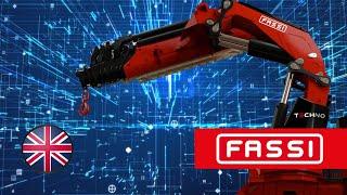 We present the Fassi F1750RL-HXP TECHNO notable for its significant hydraulic outreach