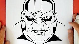 COMO DESENHAR O THANOS