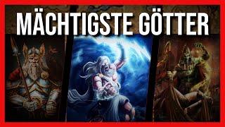 Top 10 MÄCHTIGSTE GÖTTER der verschiedenen Mythologien I Zeus Odin und Co.