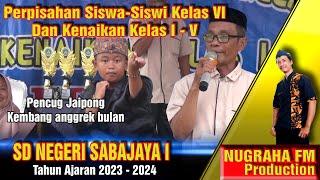 Pencug Jaipong Pentas Anak SD Kembang anggrek bulan SDN SABAJAYA I 2024