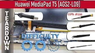 Huawei MediaPad T5 AGS2-L09  Teardown Take apart Tutorial