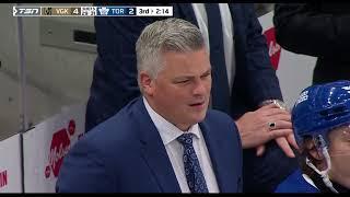 Sheldon Keefe Receives Game Misconduct