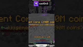 96100 Judgement Core   cycl0n3 on #Twitch #hypixelskyblock #hypixel #skyblock #minecraft