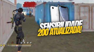  MELHOR SENSIBILIDADE DO IPHONE XR 11 PARA FREE FIRE DEPOIS DA ATUALIZAÇÃO 2024 DPI IPHONE