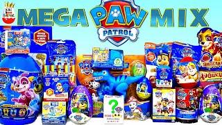 MEGAMIX Puppy Patrol Surprises Collectible Toys Mega Puppies PAW PATROL Surprise unboxing