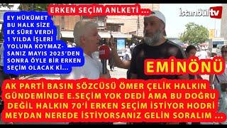 SAYAÇLI AKPLİ ÖMER ÇELİK HANİ HALKIN GÜNDEMİDNE ERKEN SEÇİM YOK DEDİ PEKİ BUNLAR KİM NE İSTİYOR?