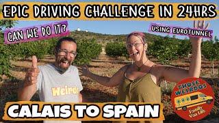 Can We Make Calais to Spain in UNDER 24 Hours? Epic Van Life Challenge - Those Weirdos
