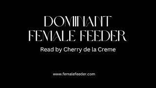 Dominant female feeder short version. Feederism fantasy role play for greedy pigs