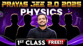 1st Class of PHYSICS By Rajwant Sir  Prayas JEE 2.0 Dropper Batch 