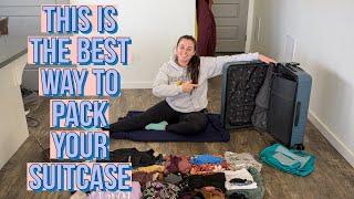 The BEST Way To Pack A Suitcase For Travel - PROVEN METHOD