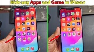 How to hide apps from app library in iphone