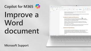 Improve your essays and other Word documents with Copilot  Microsoft