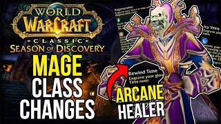 Did MAGE REALLY Need This Many BUFFS?  All NEW Runes  Season of Discovery  Classic WoW