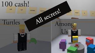 All secrets in Cook Burgers Roblox